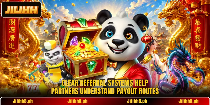 Clear referral systems help partners understand payout routes Clear referral systems help partners understand payout routes