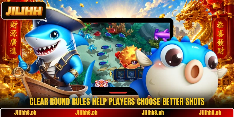 Clear round rules help players choose better shots Clear round rules help players choose better shots