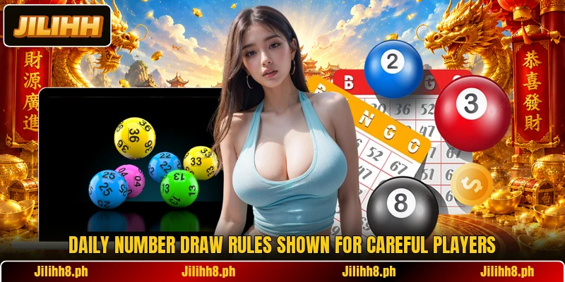 Daily number draw rules shown for careful players Daily number draw rules shown for careful players