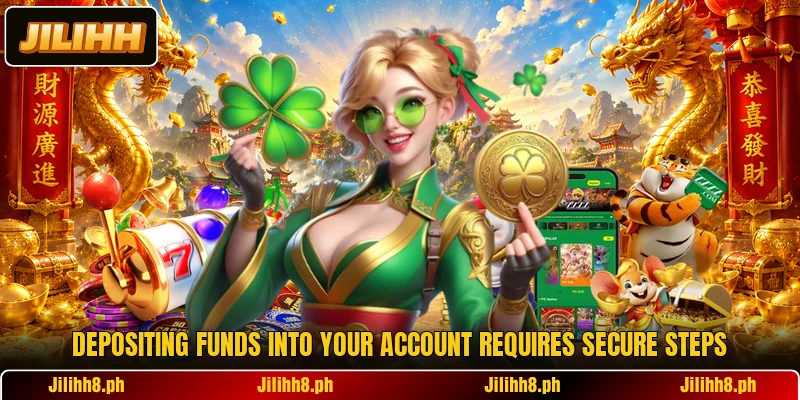 Depositing funds into your account requires secure steps Depositing funds into your account requires secure steps