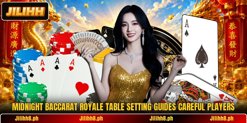 Midnight Baccarat Royale table setting guides careful players Midnight Baccarat Royale table setting guides careful players
