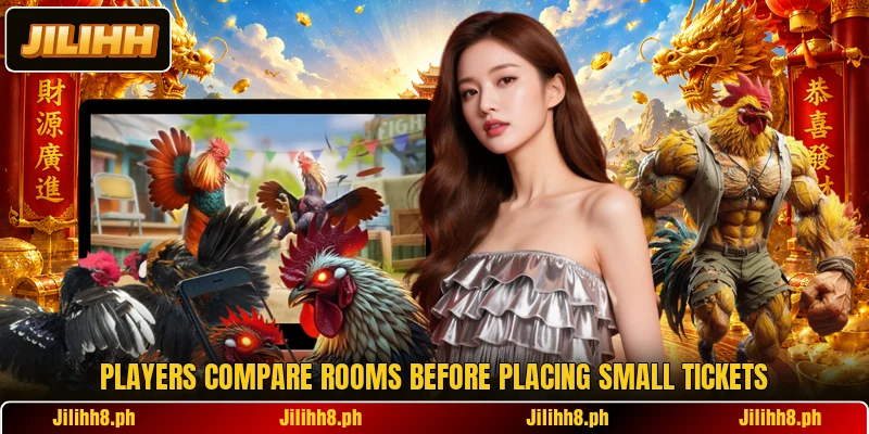 Players understand room flow before placing stakes Players understand room flow before placing stakes