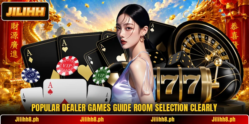 Popular dealer games guide room selection clearly Popular dealer games guide room selection clearly