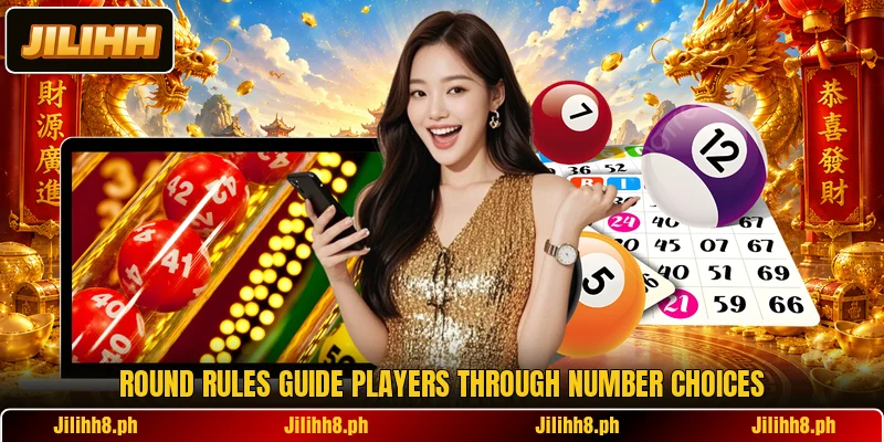 Round rules guide players through number choices Round rules guide players through number choices