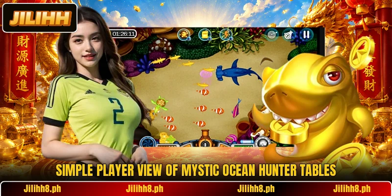 Simple player view of Mystic Ocean Hunter tables Simple player view of Mystic Ocean Hunter tables