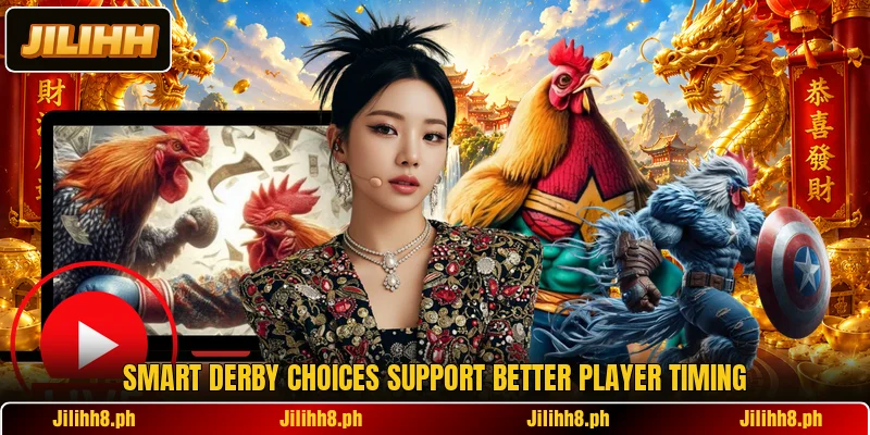 Smart derby choices support better player timing Smart derby choices support better player timing
